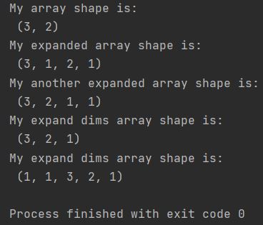 How to add dimension to Numpy array? : Pythoneo