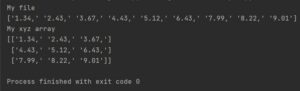 How to convert numpy to xyz file? - Pythoneo