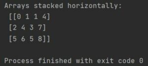 How to stack arrays in Numpy? - Pythoneo