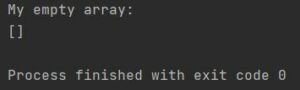 How to empty an array in Numpy? - Pythoneo