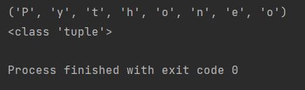 one-element tuple letters